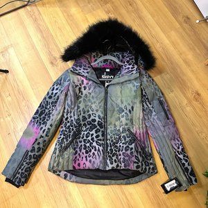 NWT New Skea Luxury Ski Winter Goose Down Jacket